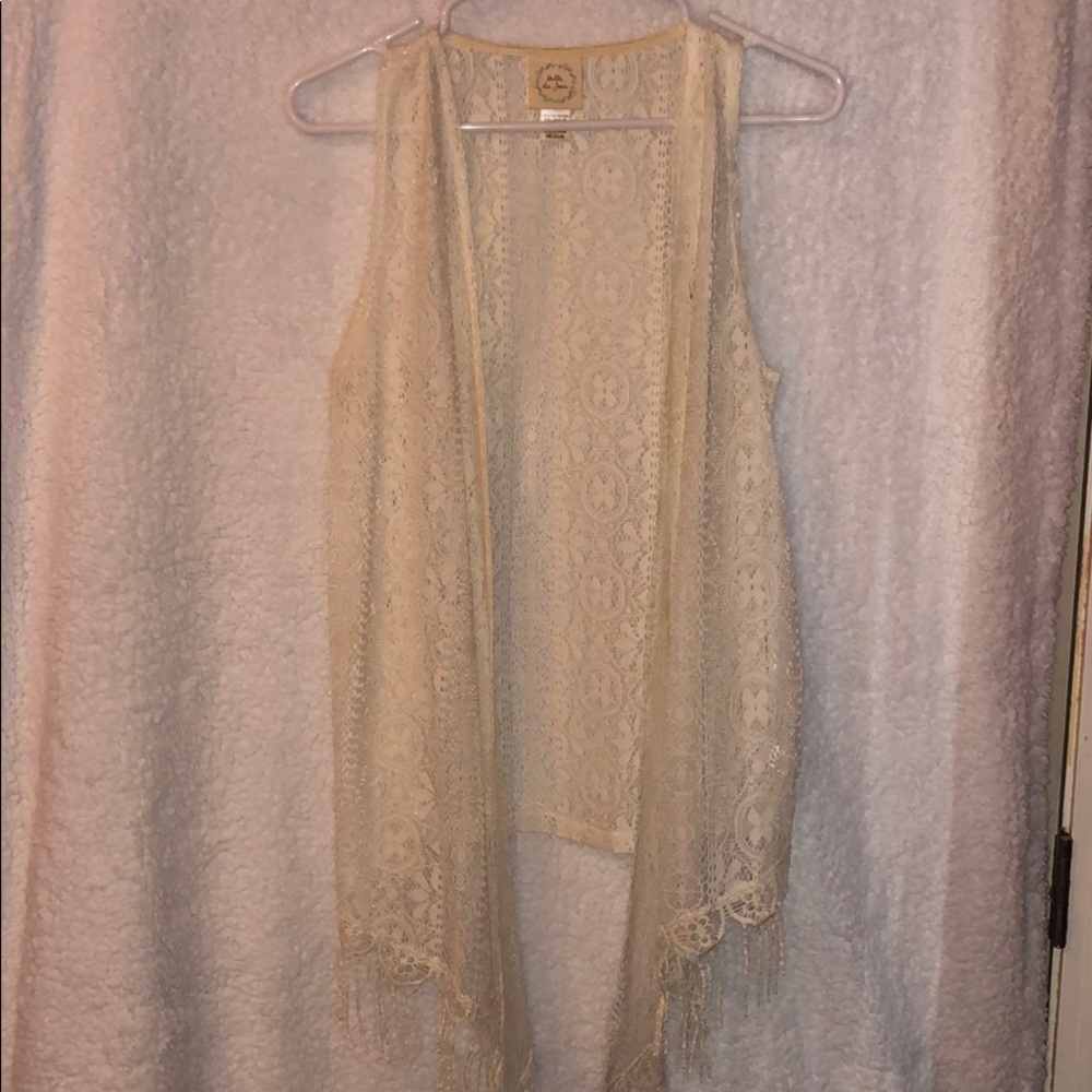Sleeveless Cardigan